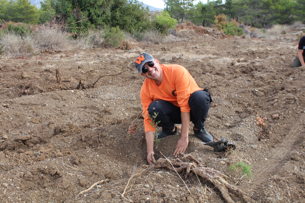 11.11.2023 DATÇA Milli AĞAÇLANDIRMA GÜNÜ 1200 FİDAN