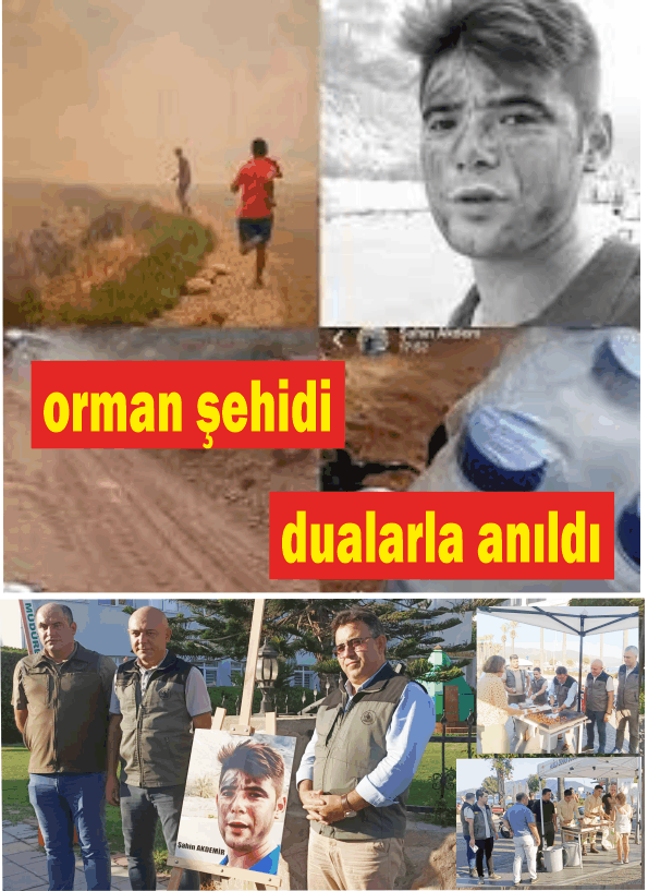 ORMAN ŞEHİDİ ŞAHİN AKDEMİR İÇİN LOKMA HAYRI DÜZENLENDİ.