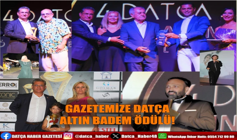 DATÇA 4. ALTIN BADEM ÖDÜLLERİ VERİLDİ