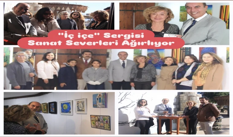 Öğretmen Kızıloluk'un "İç İçe" Resim Sergisi Sanat Severlerle buluşuyor