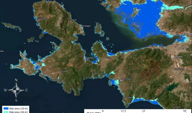 EGE DENİZİ'NDE TSUNAMİ RİSKİ ARTIYOR RİSKLİ YERLERİ METRE METRE AÇIKLADI