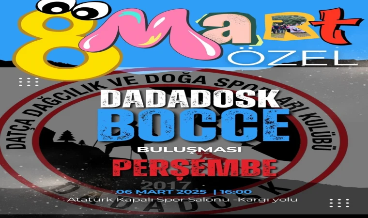 Datça'da Bocce Buluşması - Herkes Davetli!