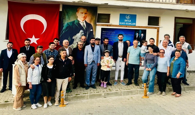 DATÇA'DA BOZKURT HEYKELİ AÇILIŞI VE MİLLİYETÇİLER GÜNÜ KUTLAMASI