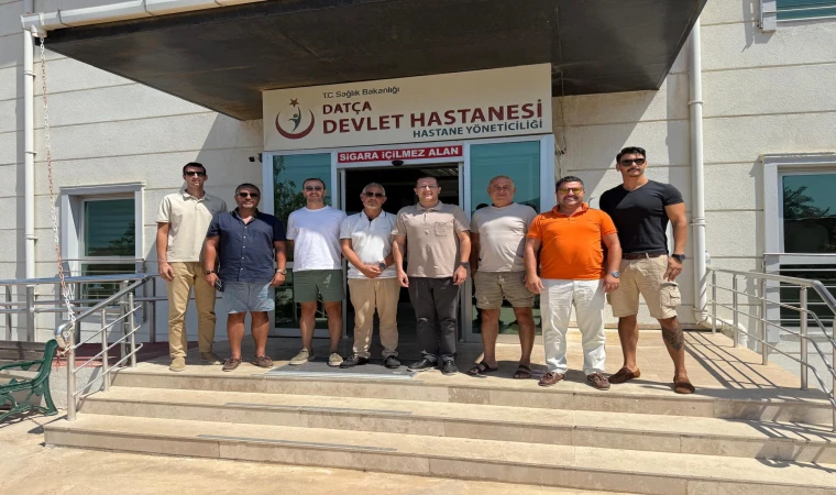 DATÇA GENÇLİK TEMSİLCİLERİNDEN BAŞHEKİM KORKMAZ’A ZİYARET