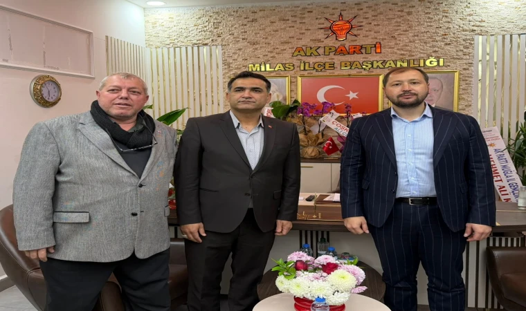 Milas’ta Birlik Ruhu: AK Parti Muğla Teşkilatından Anlamlı Hayırlı Olsun Ziyareti