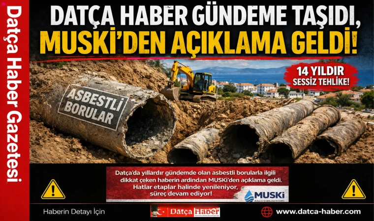 Datça Haber Gündeme Taşıdı, MUSKİ’den O Açıklama Geldi!