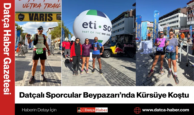 Datçalı Sporcular Beypazarı’nda Kürsüye Koştu