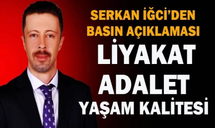 SERKAN İĞCİ'DEN BASIN AÇIKLAMASI