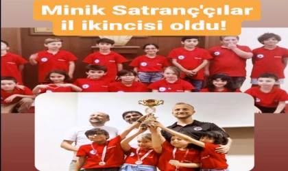 Muğla Okul Sporları Satranç Turnuvası' ndan Datça'ya il ikinciliği!