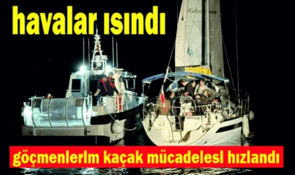 Sular ısın­ma­sıy­la göç­men­le­rin kaçma ey­le­mi hız­lan­dı!