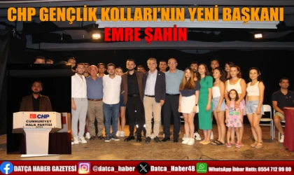 CHP GENÇLİK KOLLARI’NIN YENİ BAŞKANI EMRE ŞAHİN