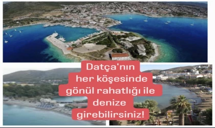 Datça'da deniz suyu, temizlikte tam not aldı!