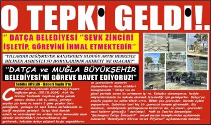 O TEPKİ GELDİ!.