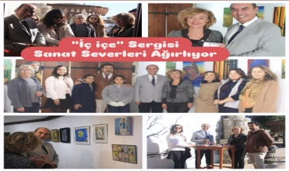 Öğretmen Kızıloluk'un "İç İçe" Resim Sergisi Sanat Severlerle buluşuyor