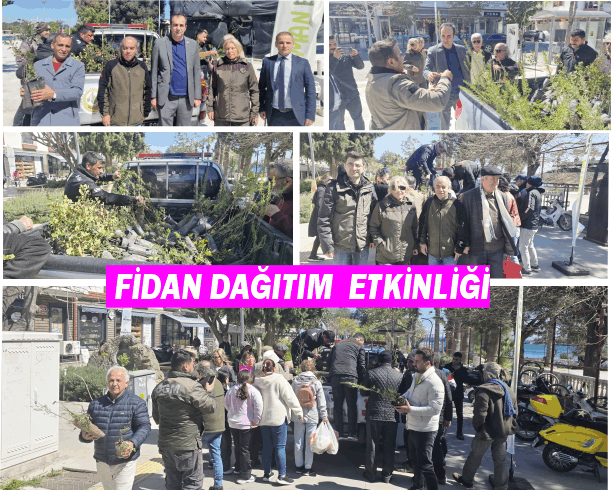 DÜNYA ORMANCILIK GÜNÜ’NDE FİDAN DAĞITIMI YAPILDI