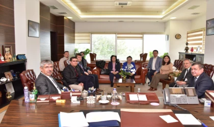 MSKÜ İLE ÖZBEKİSTAN ULUSAL ÜNİVERSİTESİ ARASINDA İŞ BİRLİĞİ PROTOKOLÜ İMZALANDI