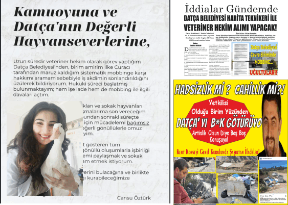 BASINA SALDIRAN DATÇA BELEDİYE MÜDÜRÜ  İLKE CURACI, EMEKÇİNİN  EKMEĞİ İLEDE OYNADI!