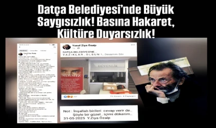 DATÇA BELEDİYESİ’NDE SKANDAL ÜSTÜNE SKANDAL!