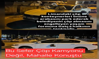 Çöp Poşetiyle Uyarı; Datça’da Park İhlali Tepki Çekti