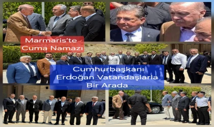 Cumhurbaşkanı Erdoğan Marmaris Okluk Millet Camii’nde Vatandaşlarla Buluştu