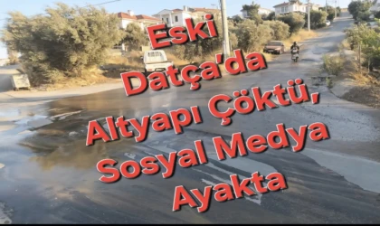 Datça’da Lağım Skandalı: Sokaklar Taştı, Vatandaş İsyanda