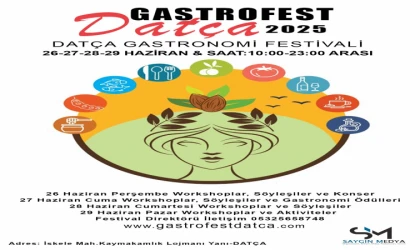 GASTROFEST DATÇA FESTİVALİ PERŞEMBE GÜNÜ BAŞLIYOR  