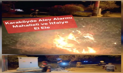 Karaköy Mahallesi’nde Yangın Paniği!