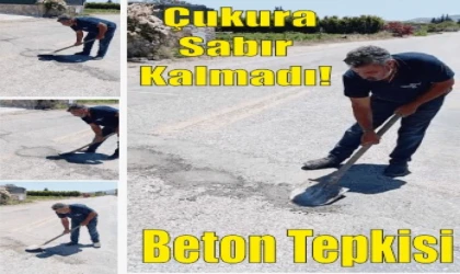 VATANDAŞ KENDİ YOLUNU KENDİ YAPACAKSA, BELEDİYE NEDEN VAR?”