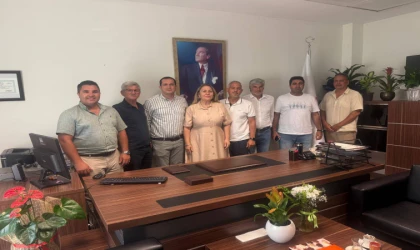 BAŞKAN ÇUHADAR’ DAN BAŞHEKİM KORKMAZ’A HAYIRLI OLSUN ZİYARETİ