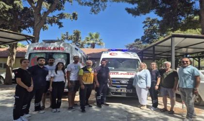 DATÇA 1 NOLU 112 ACİL İSTASYONUNA YENİ AMBULANS TESLİM EDİLDİ