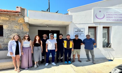 DATÇA’DA TATİLCİLERE SAĞLIK HİZMETİ: YAKA SAĞLIK EVİ’NDE TURİZM POLİKLİNİĞİ AÇILDI