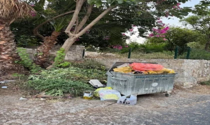 İSKELE MAHALLESİ’NDE ÇÖP SORUNU BÜYÜYOR: VATANDAŞLAR TEPKİLİ