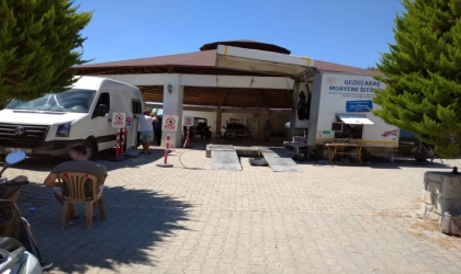 TÜVTÜRK Gezici Muayene Aracı Kızlan Mahallesi’nde Hizmette