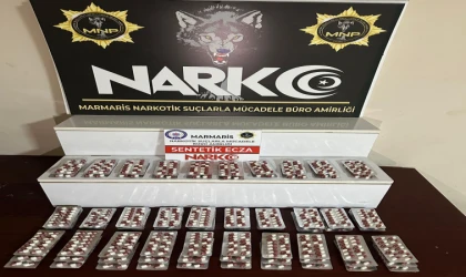 UYUŞTURUCU OPERASYONU: 1.106 SENTETİK ECZA ELE GEÇİRİLDİ,1 KİŞİ TUTUKLANDI