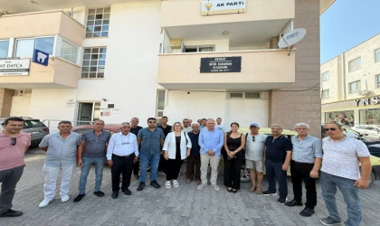 AK PARTİ MUĞLA MİLLETVEKİLİ KADEM METE DATÇA'DA MUHTARLAR, ESNAF VE SAĞLIK YETKİLİLERİYLE BULUŞTU