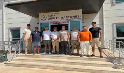 DATÇA GENÇLİK TEMSİLCİLERİNDEN BAŞHEKİM KORKMAZ’A ZİYARET