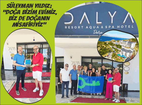DATÇA’DA BİR İLK: DALYA OTEL’E “YEŞİL ANAHTAR” ÖDÜLÜ