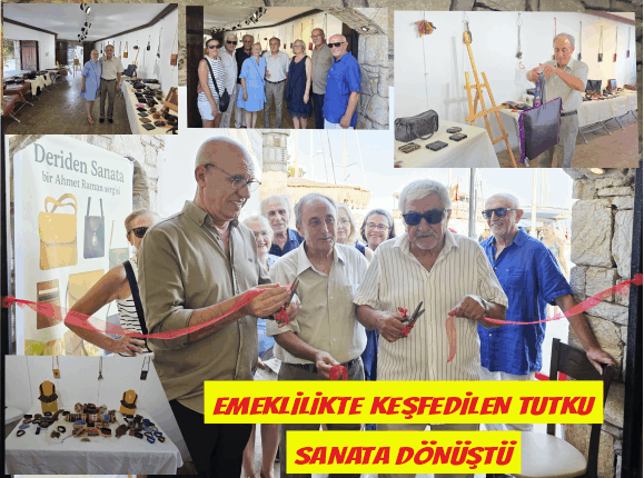DATÇA’DA DERİDEN SANATA UZANAN YOLCULUK: AHMET RAMAN’IN İLHAM VEREN HİKAYESİ