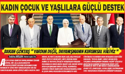 MUĞLA'DA KADIN ÇOCUK VE YAŞLILARA GÜÇLÜ DESTEK