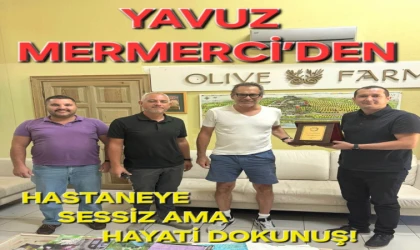 DATÇA’NIN SESSİZ DESTEKÇİSİ YAVUZ MERMERCİ, BÜYÜK BİR İHTİYACI KARŞILADI!