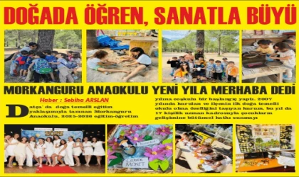 DOĞADA ÖĞREN, SANATLA BÜYÜ