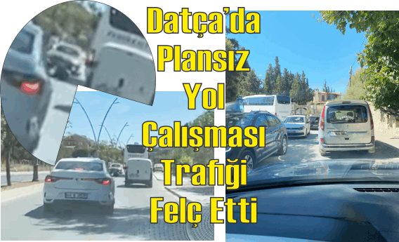 KAZIM YILMAZ BULVARI’NDA YAMA ÇALIŞMASI TRAFİĞİ FELÇ ETTİ: NE TABELA VAR NE BİLGİLENDİRME