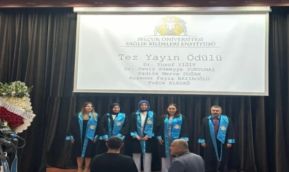 MUĞLA’DAN BİLİMSEL GURUR: DR. YUSUF YİĞİT’E SELÇUK ÜNİVERSİTESİ’NDEN “TEZ YAYIN ÖDÜLÜ”