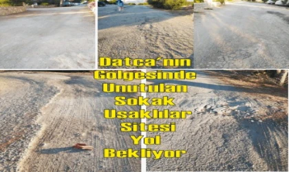 UŞAKLILAR SİTESİ SAKİNLERİNDEN YOL TALEBİ “TOZ DUMAN İÇİNDE YAŞAMAKTAN YORULDUK”