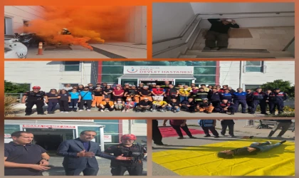 Datça’da Afet Tatbikatı Gerçeği Aratmadı: Kaymakam Murat Atıcı da Sahadaydı