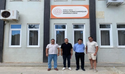 DATÇA GENÇLİK GRUBU’NDAN YILMAZ KARDEŞLER ANADOLU LİSESİ’NE ANLAMLI DOKUNUŞ