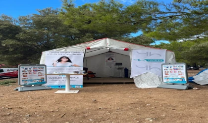 DATÇA MOTOFEST’TE SAĞLIK GÜVENCESİ: YÜCELEN POLİKLİNİĞİ SAHADAYDI