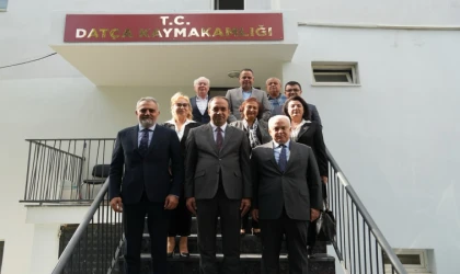 MUTSO Heyetinden Kaymakam Atıcı’ya Ziyaret