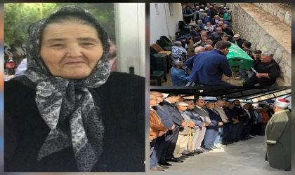 ŞEHİT ANNESİ NURTEN YORULMAZ DUALARLA UĞURLANDI