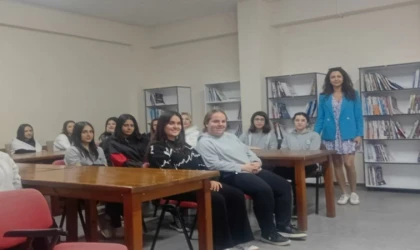 ÖĞRENCİLERİ KADINA YÖNELİK ŞİDDET KONUSUNDA BİLGİLENDİRİLDİ